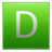 Letter D lg Icon